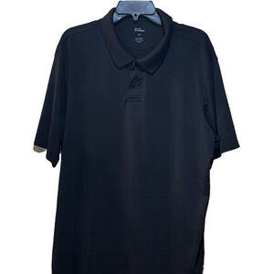 Marc Edwards Black Polo Shirt Size XXL